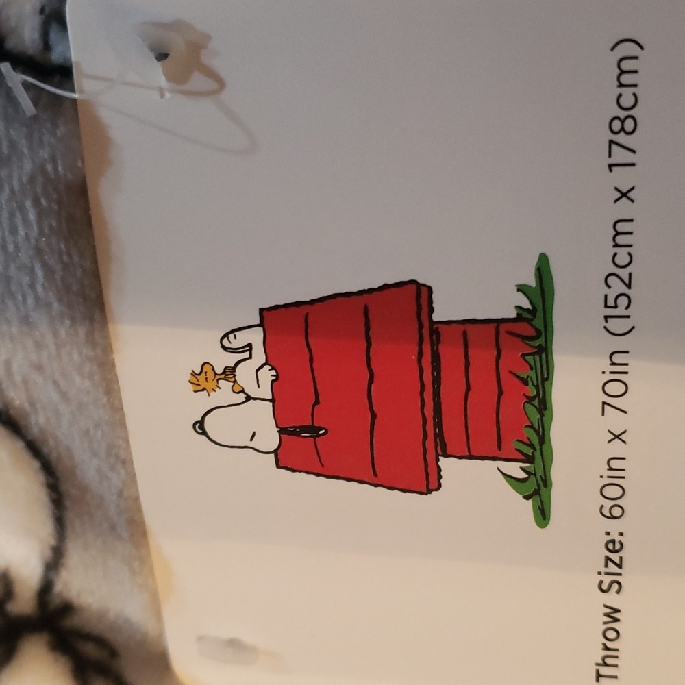 Peanuts Snoopy emotions pet throw blanket NWT - Picture 4 of 5